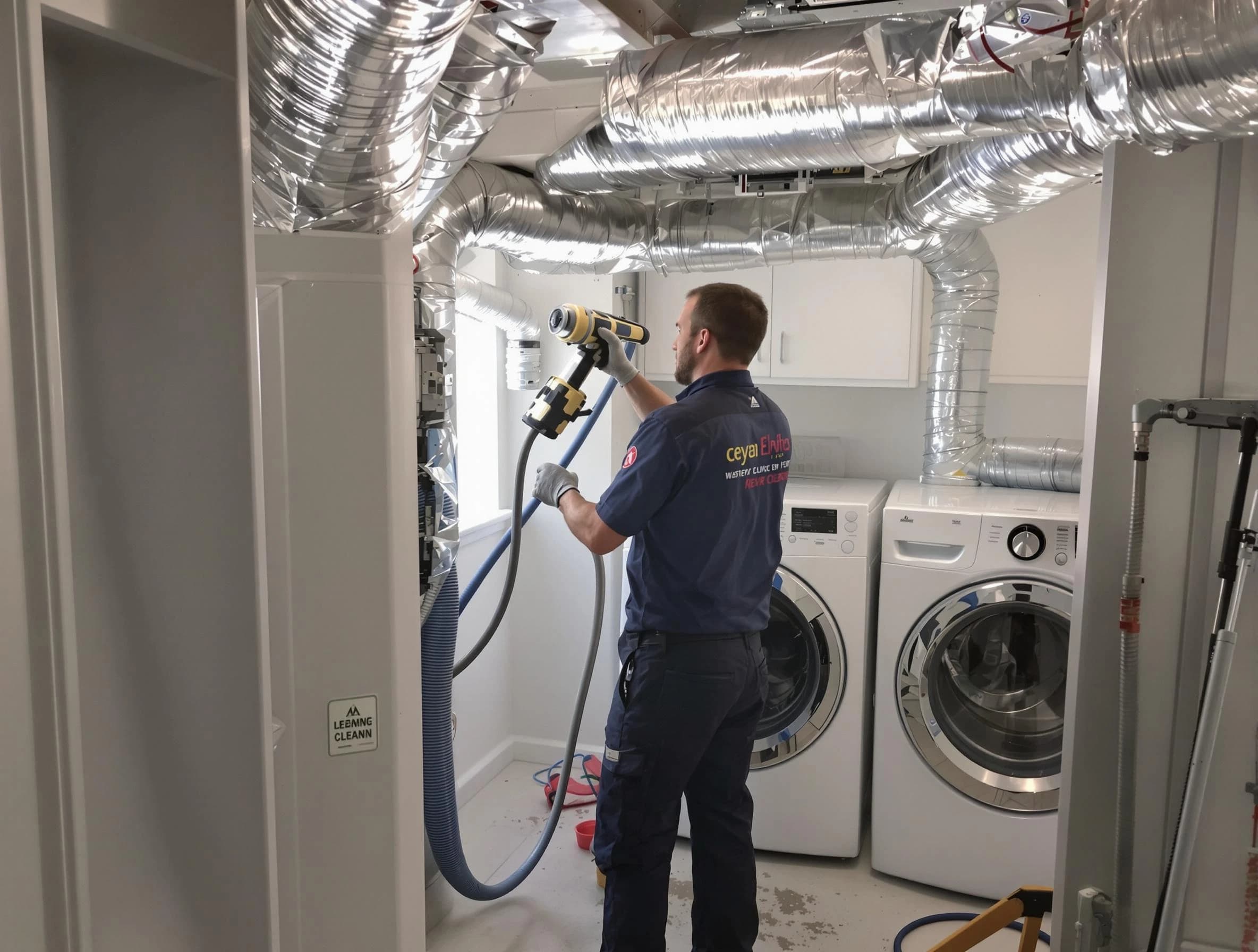 North Decatur Dryer Vent Cleaning specialist using advanced equipment for thorough duct cleaning in North Decatur