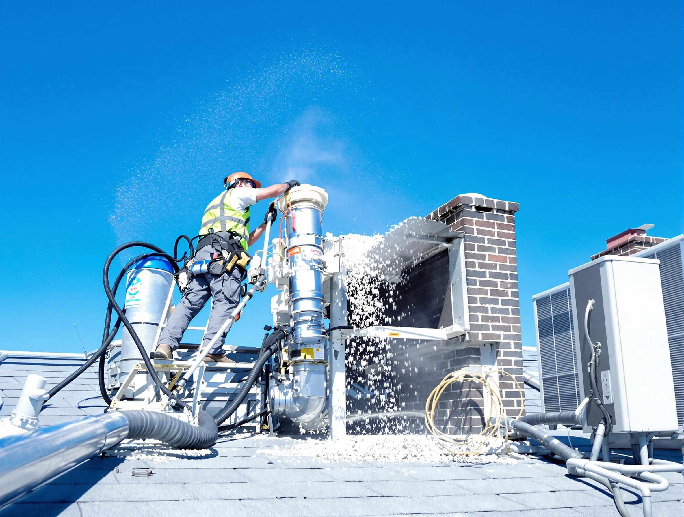 Expert roof dryer vent cleaning by North Decatur Dryer Vent Cleaning in North Decatur